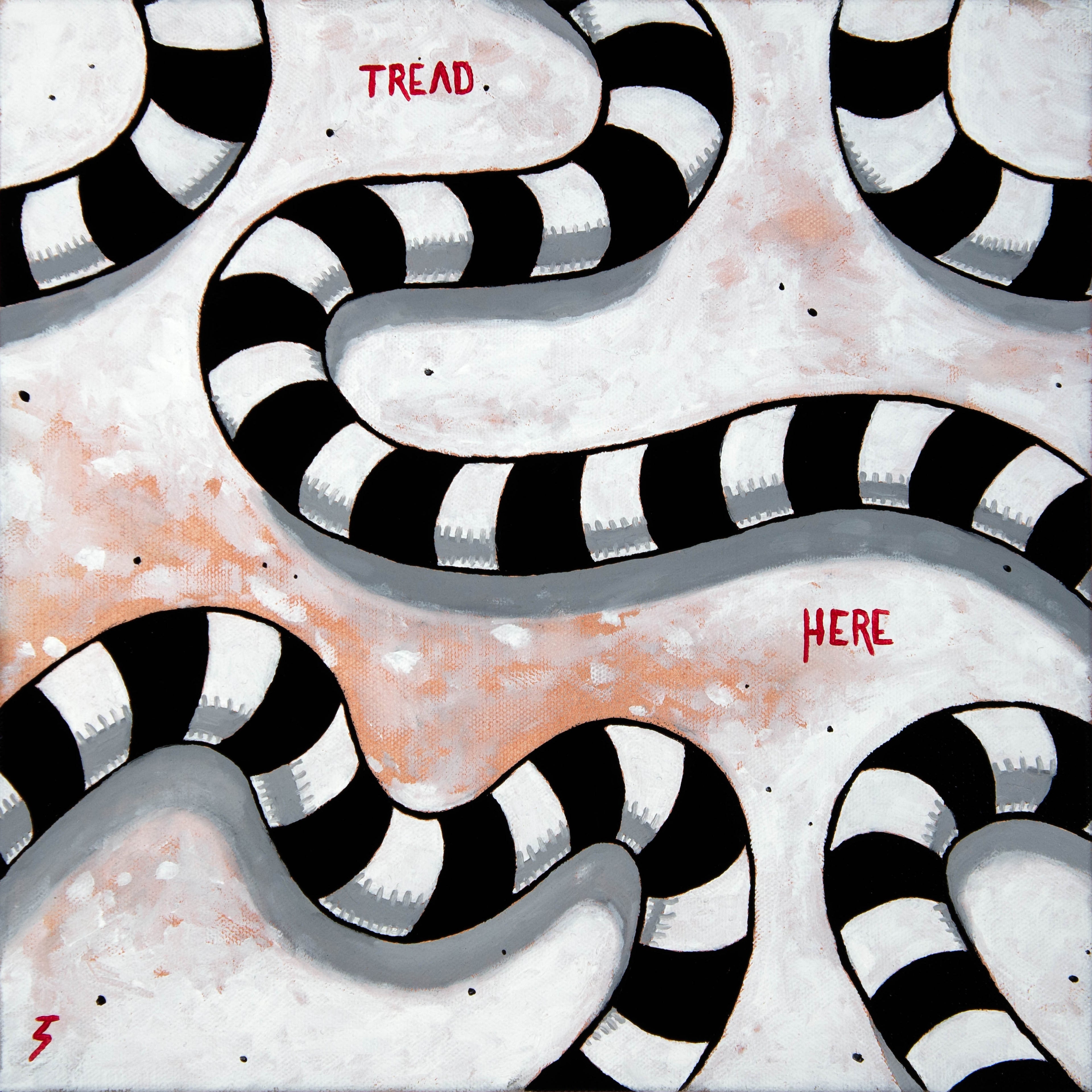 TREAD HERE