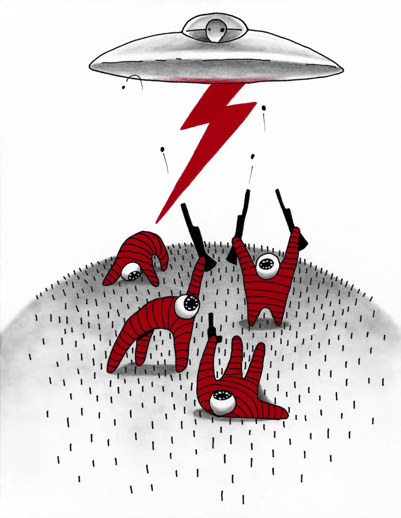 "Bringin a Gun to a Spaceship Fight"