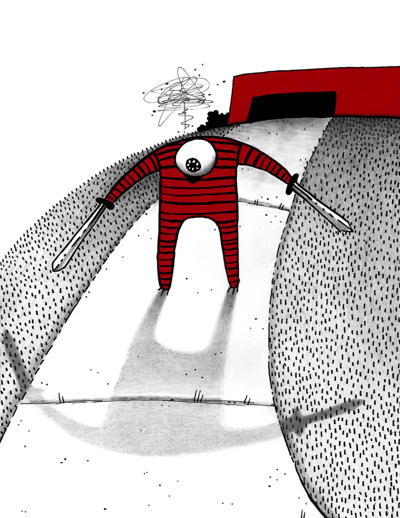 "Lunatic in His Driveway"